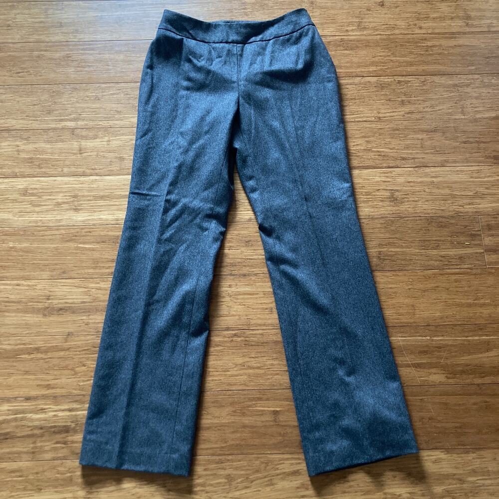 International Concepts Grey Wool Blend Trousers, Size 8